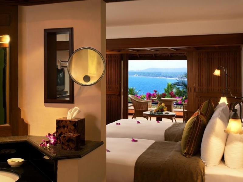 Seaview rooms at the Leela, Kovalam