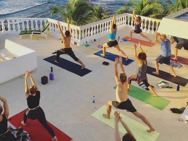 copal yoga retreat tulum mexico