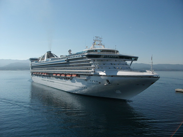 working on a cruise ship