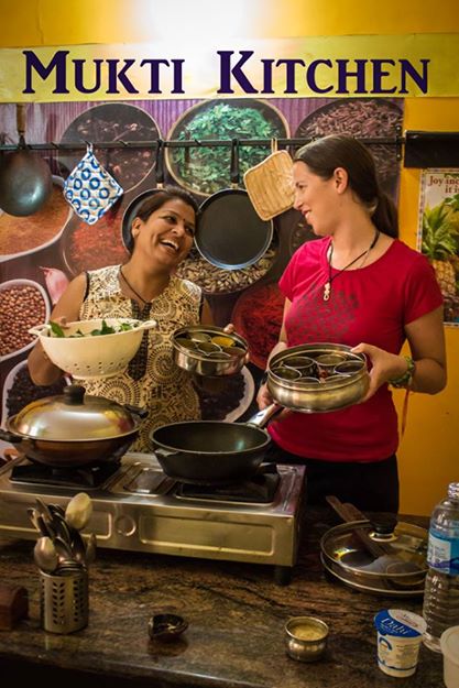 Learning to cook Indian food with Mukti