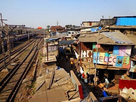 Dharavi, Mumbai's biggest slum - see more about my visit https://global-gallivanting.net/slumdog-entrepreneur/