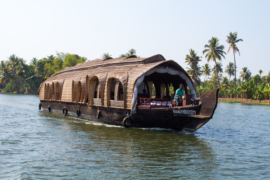Splashing out on a house boat to cruise the beautiful backwaters of Kerala is worth the extra expense
