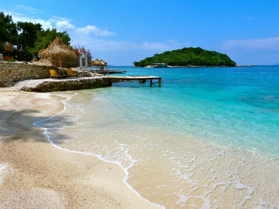 Albania's beaches are equally as beautiful but way cheaper than others in the Meditterains. Photo Credit: https://untravelledpathsblog.wordpress.com