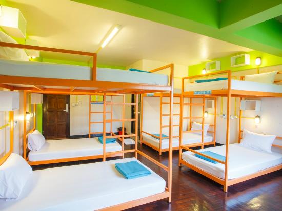 Hostel dorms now are usually modern, clean and funky 