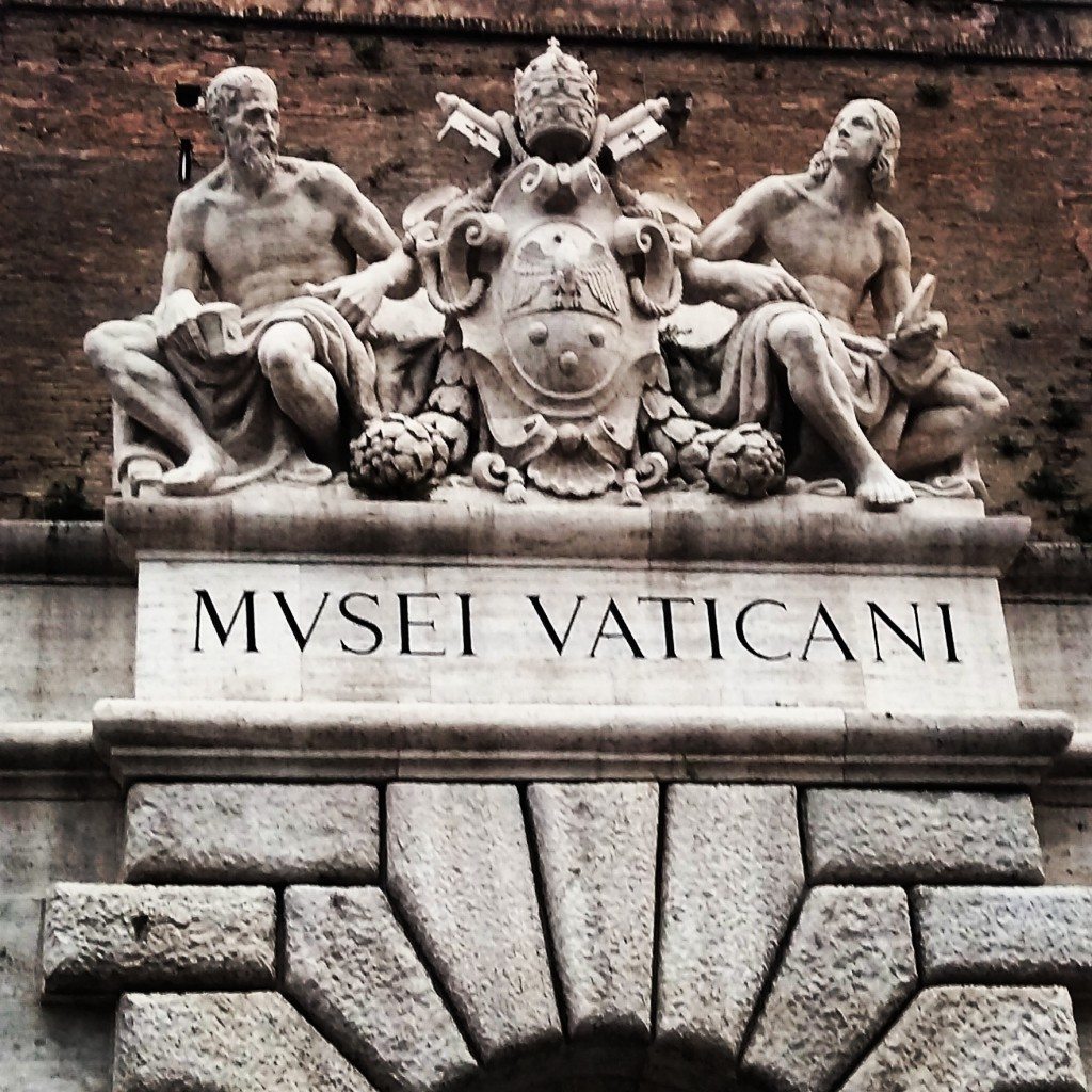 Entering The Vatican Museum
