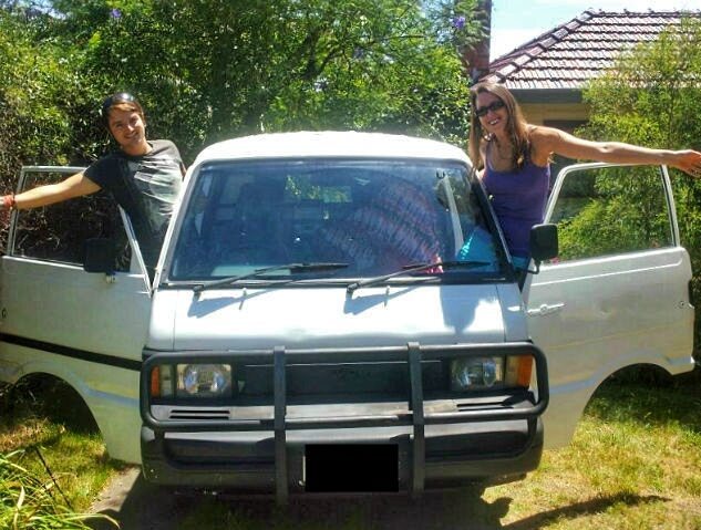 Ready to hit the road with our new campervan!