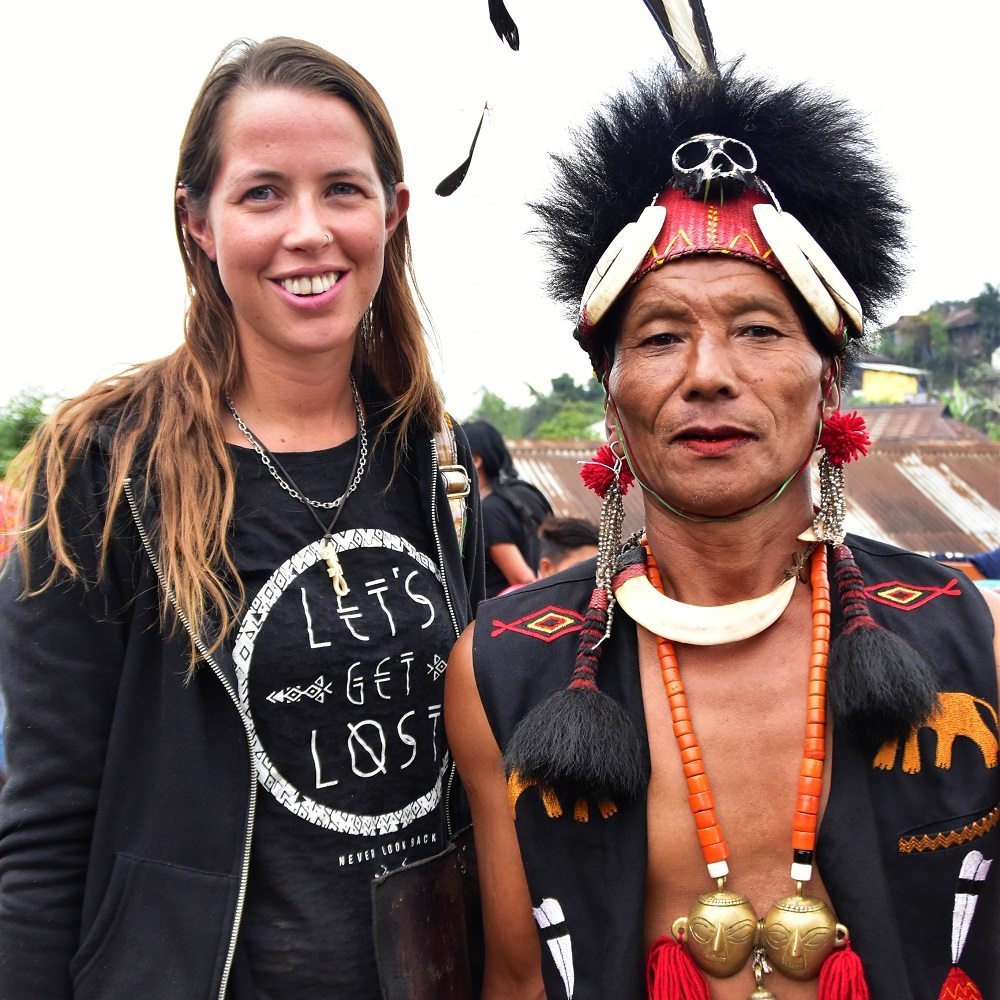 Meeting the headhunters at the Aoling Festival in Nagaland