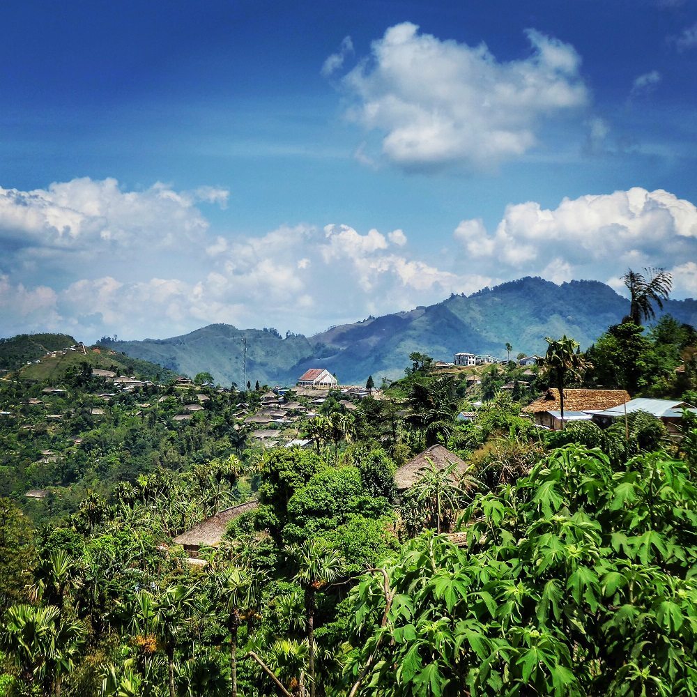 Longwa village in Nagaland