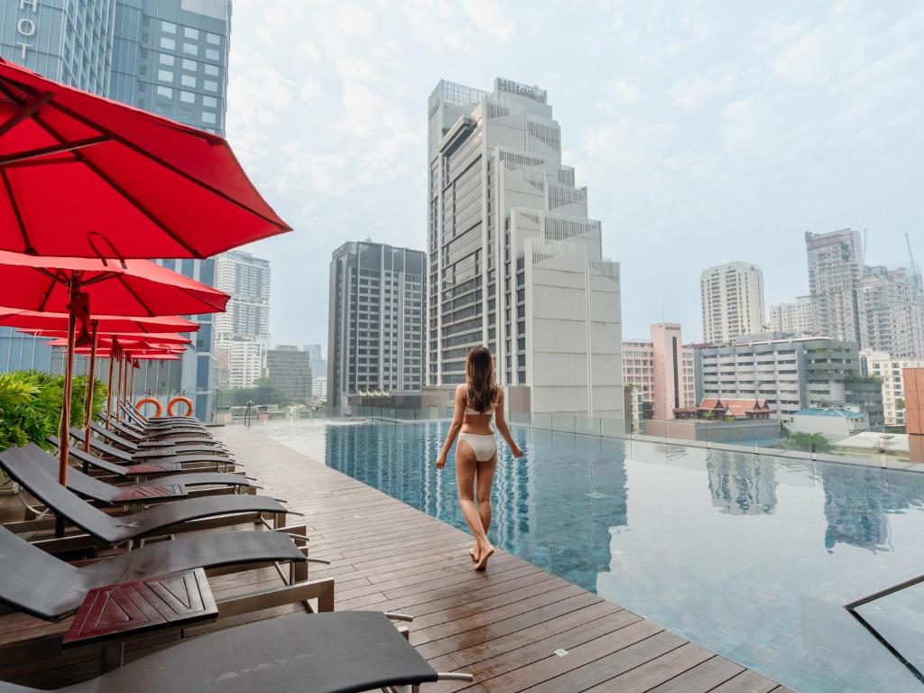 the skyview hotel in Sukhumvit is one of the best places to stay in bangkok