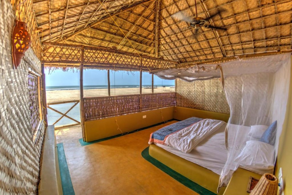 beach street mandrem beach hut