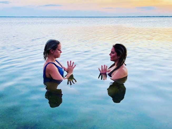 full circle cudjoe key sea meditation