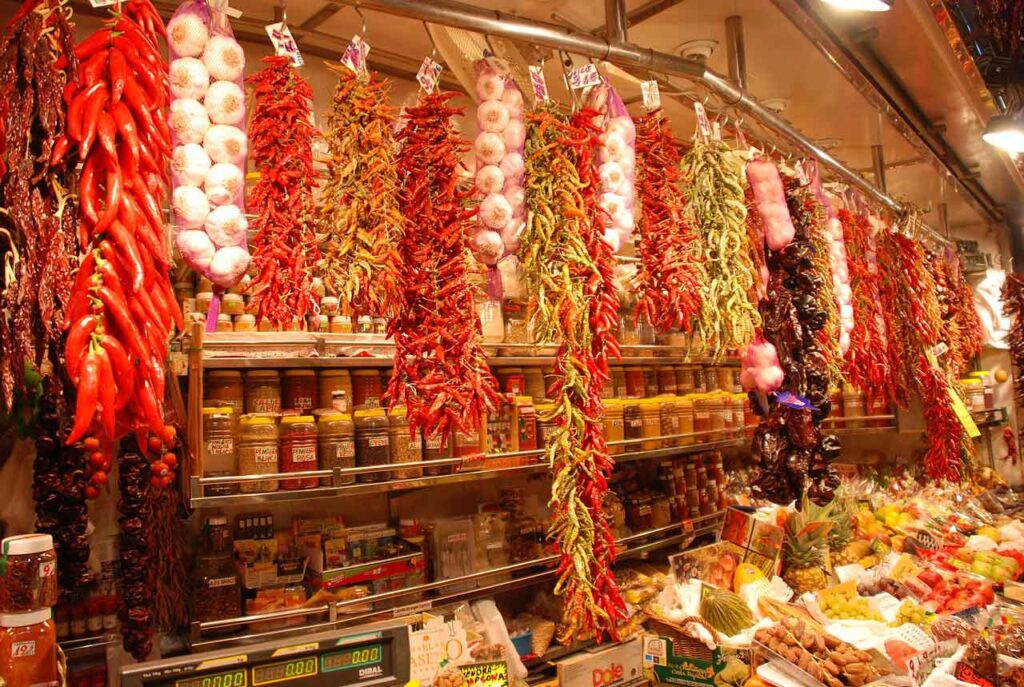 eat and shop local for more sustainable travel 