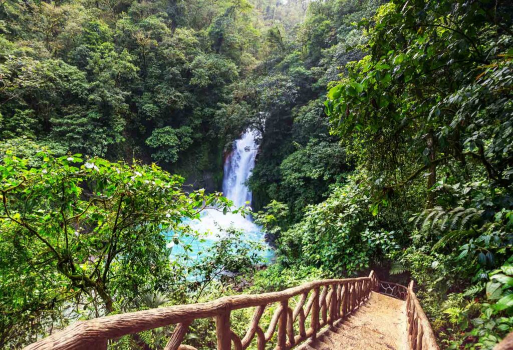 waterfall in costa rica