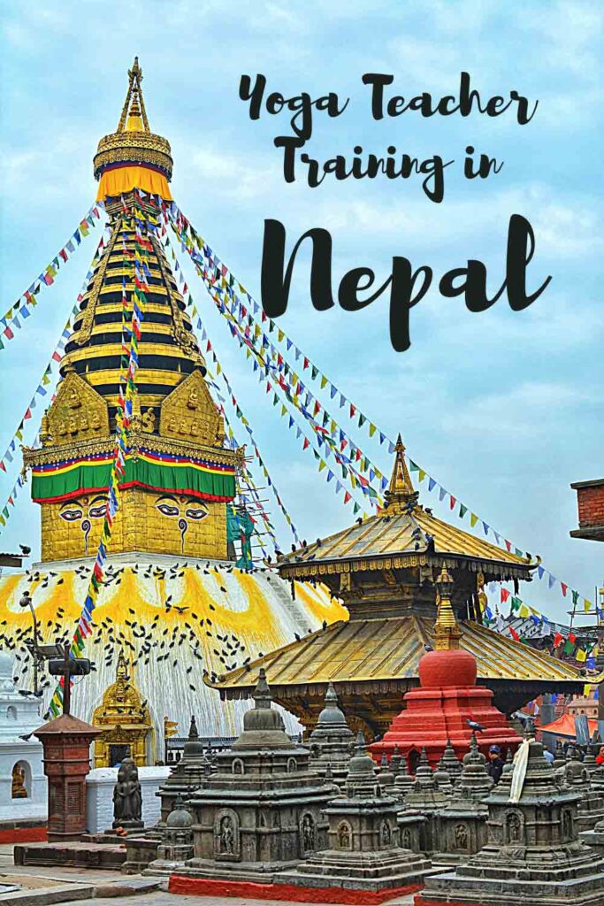 Best yoga teacher training courses in Nepal pin