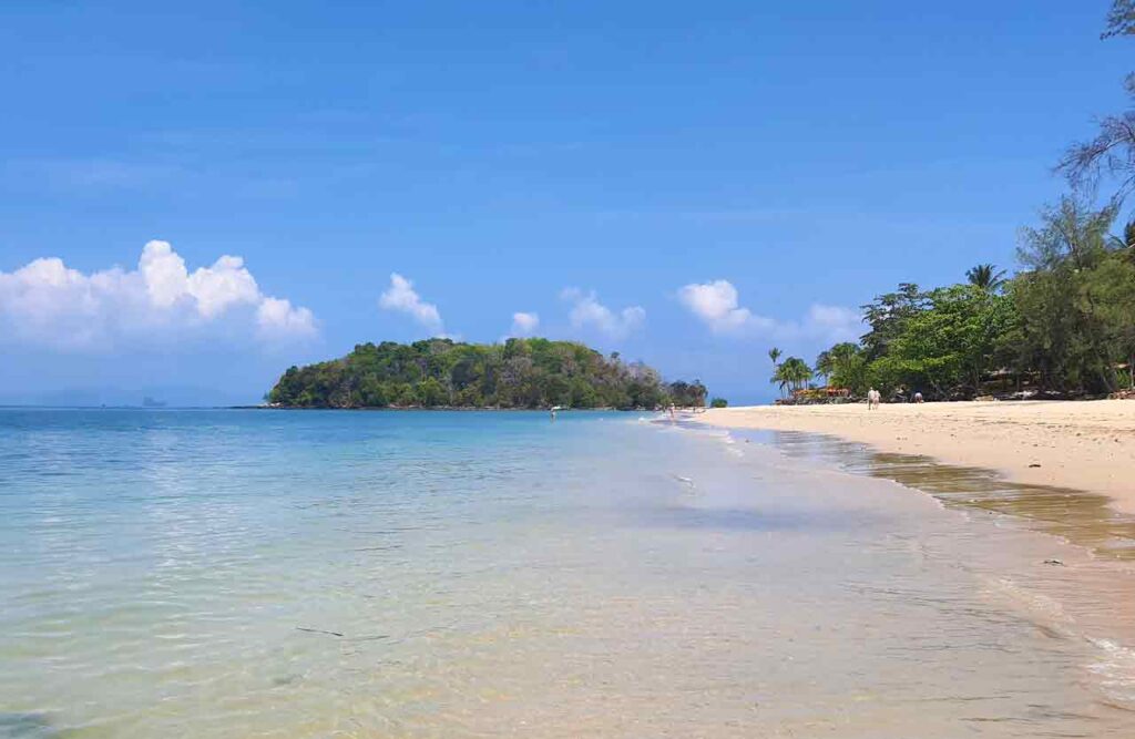 klong muang beach near ao nang in krabi thailand
