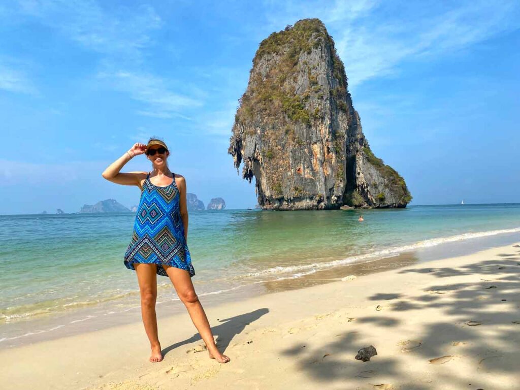 me anna on phra nang beach railay krabi thailand