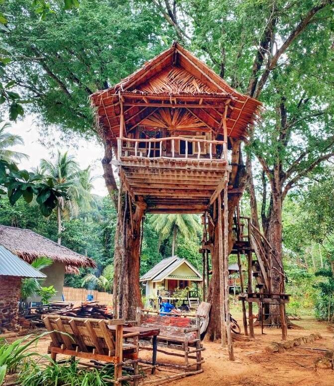 sunset beach treehouse koh jum OP