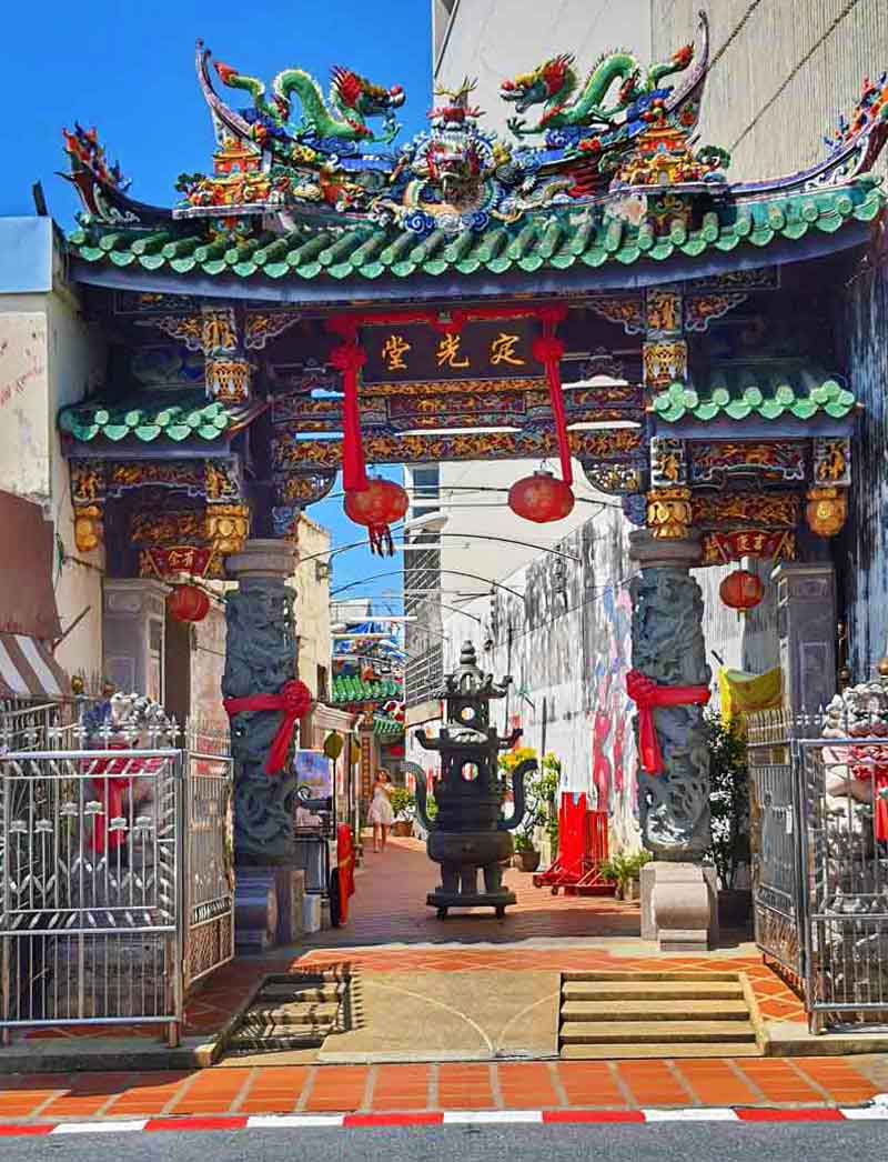 Sang tham Shrine in old town phuket