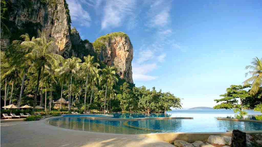 Rayavadee 5 star resort in railay beach, krabi