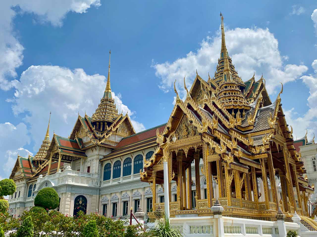 Abhorn Bimok Pavilion at the grand palace in bangkok