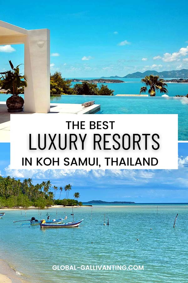 the best 5 star luxury hotels in koh samui