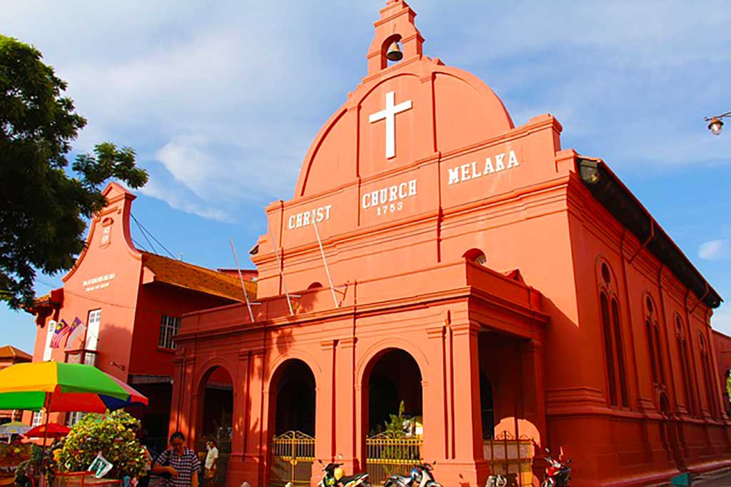 christ church melaka malacca malaysia