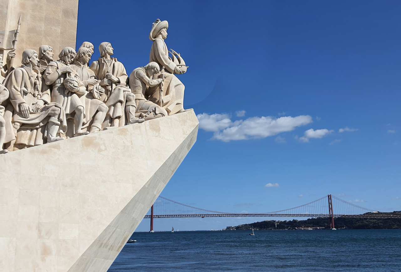 Monument to the Discoveries (Padrão dos Descobrimentos) in Lisbon