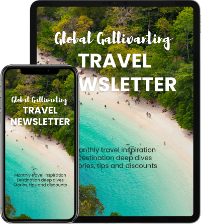 Global Gallivanting Free Travel Newsletter Sign Up