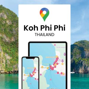 Global Gallivanting Koh Phi Phi Islands map